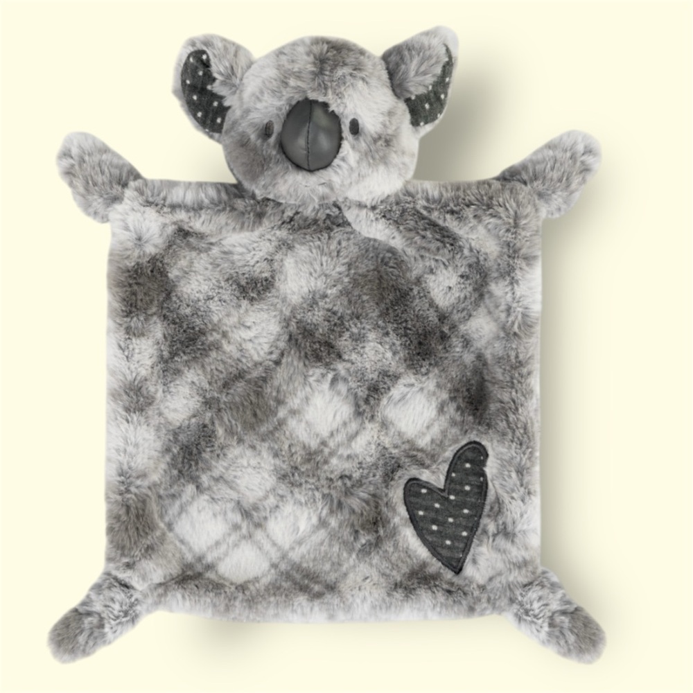 NWT DEMDACO Baby Rattle Lovey